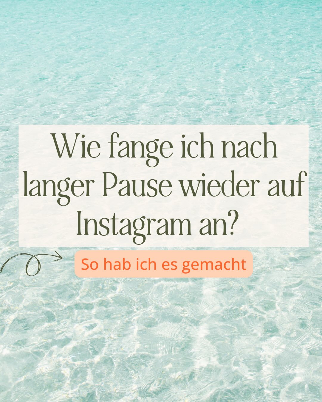 Bist du bereit für dein Instagram Comeback?  
Wir alle kennen das doch, wenn man sich aus persönlichen Gründen eine Zeit lang zurückzieht, der Fokus sich verschiebt und man plötzlich feststellt, dass der letzte Post schon Wochen oder sogar Monate her ist.

In dem Moment, in dem man eigentlich wieder loslegen möchte, fühlt sich die Hürde dann oft riesig an, weil man sich fragt, was man überhaupt sagen soll, ob man sich rechtfertigen muss oder ob sich nach der langen Zeit überhaupt noch jemand für die eigenen Inhalte interessiert.

Die gute Nachricht ist aber, dass dein Wiedereinstieg gar nicht kompliziert sein muss, wenn du meinen wichtigsten Tipp beherzigst: 

➡️Stell nicht dich selbst, sondern deine Community in den Vordergrund. 

Wenn du sie einfach fragst, wo sie gerade stehen, bekommst du nicht nur den direkten Kontakt zurück, sondern hast auch sofort den perfekten Treibstoff für deine nächsten Inhalte. 🧡

Da ich aber weiß, dass man im stressigen Alltag oft nicht die Zeit hat, stundenlang an Canva-Grafiken zu sitzen oder mühsam an Captions zu feilen, habe ich diese Arbeit komplett für dich übernommen. 

In meiner Content-Sammlung bekommst du das „Rundum-Sorglos-Paket“: 
👉 60 verkaufsstarke Content-Ideen 
👉 60 Textvorlagen für Captions, Karussellposts & Reels 
👉 60 fertige Canva-Vorlagen (einfach anpassen & posten!)

💬 Kommentiere einfach „Vorlagen“ und ich schicke dir den Link zur Content-Sammlung direkt per DM! 🧡