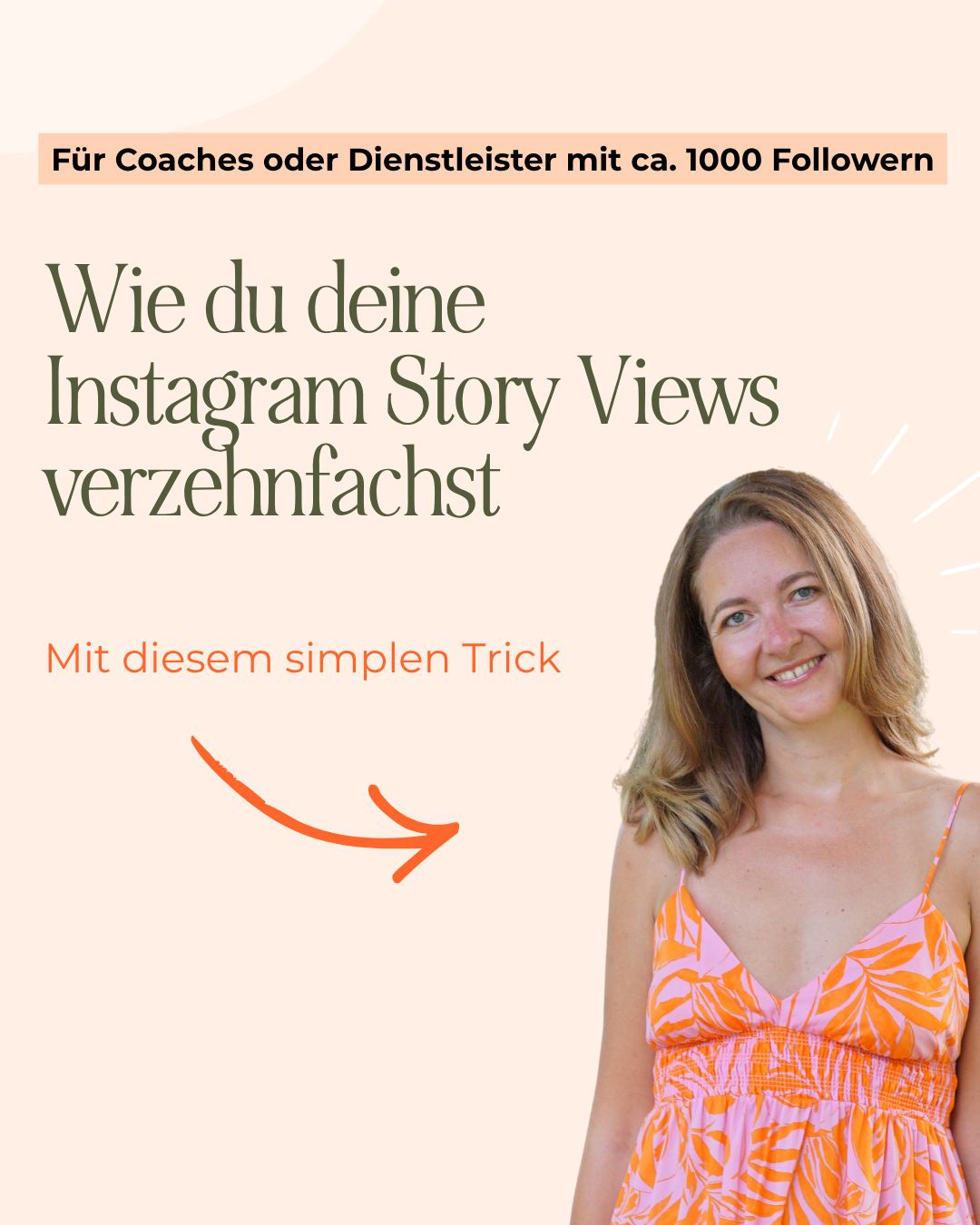 Siehst du den Unterschied?! 👀

Wenn du die Leute dazu bringst, irgendwie mit deiner Story zu interagieren, pusht du sie im Algorithmus direkt nach vorne in den Feed deiner Follower und zack, hast du viel mehr Views und somit mehr Kaufinteressenten nah an dir dran!

Wenn du also das nächste Mal eine Story postest, dann klatsch sie nicht einfach nur lieblos hin, sondern überleg dir, wie du ein echtes Gespräch daraus machen kannst, damit die Leute auch wirklich reagieren.

Du sitzt täglich 3 Stunden an deiner Instagram Story, von deinen 30 Zuschauern reagiert mal wieder keiner reagiert und du dich langsam fragst, ob sich der ganze Aufwand überhaupt lohnt??

Genau dafür habe ich eine Lösung gebaut, die dir das stundenlange Basteln komplett abnimmt 🙌🏻

Kommentiere einfach mit "27" und ich schicke dir direkt den Link zu meinen Verkaufsstorys zum nachmachen zu! 

Schritt-für-Schritt zeige ich dir, welche Bilder, Videos und Texte du auf jeder einzelnen Slide nutzt, um in nur 15 Minuten Storys zu erstellen, die echte Interaktion wecken und Kaufinteresse auslösen.

➡️ ohne den ganzen Tag am Handy zu hängen.

Neu hier? Hi, ich bin Isabel, deine Insta-Tante, und ich erkläre dir Instagram so einfach, dass es sogar meine Oma Helga versteht. 

Bei mir gibt es kein High-Price-Gequatsche oder Screenshots von meinen 6-stelligen Umsätzen, sondern echte Tipps zum Umsetzen, damit dein Account endlich wächst, die Leute auf deine Stories antworten und du den Spaß zurückgewinnst, den du in den letzten Monaten vielleicht verloren hast. 

Folg mir 🧡

STORYS
STORYS ERSTELLEN
ÜBER INSTAGRAM VERKAUFEN