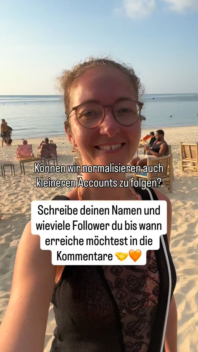 Lass uns gemeinsam auf Instagram wachsen!