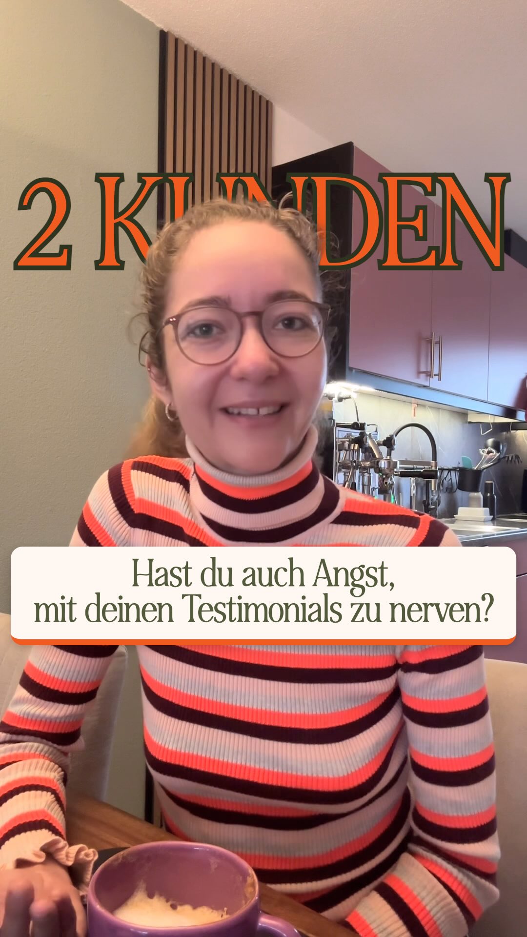 Hast du ein Testimonial auf dem Handy, das du noch nie auf Instagram gepostet hast?

Wenn ja, poste es heute, auch wenn es erst 2 sind. Jeder, der heute mit 20 Testimonials wirbt, hat mal mit 2 angefangen, und ohne die ersten wären die nächsten nie dazugekommen. Auf dem Handy bringen sie dir übrigens keinen einzigen Kunden, da schlafen sie nur. 😉

P.S. Falls du mich noch nicht kennst: Ich bin Isabel und zeige Selbstständigen, wie sie ihr 1:1 über Instagram planbar verkaufen 🫶🏻

#testimonials #instagrammarketing #selbstständig