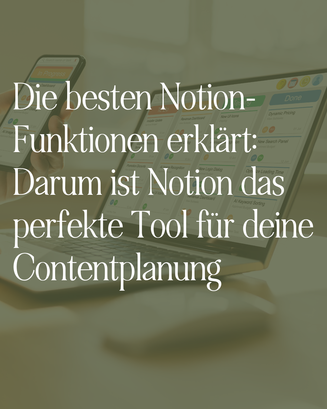 Notion für Contentplan