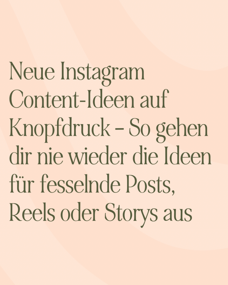 Content-Ideen