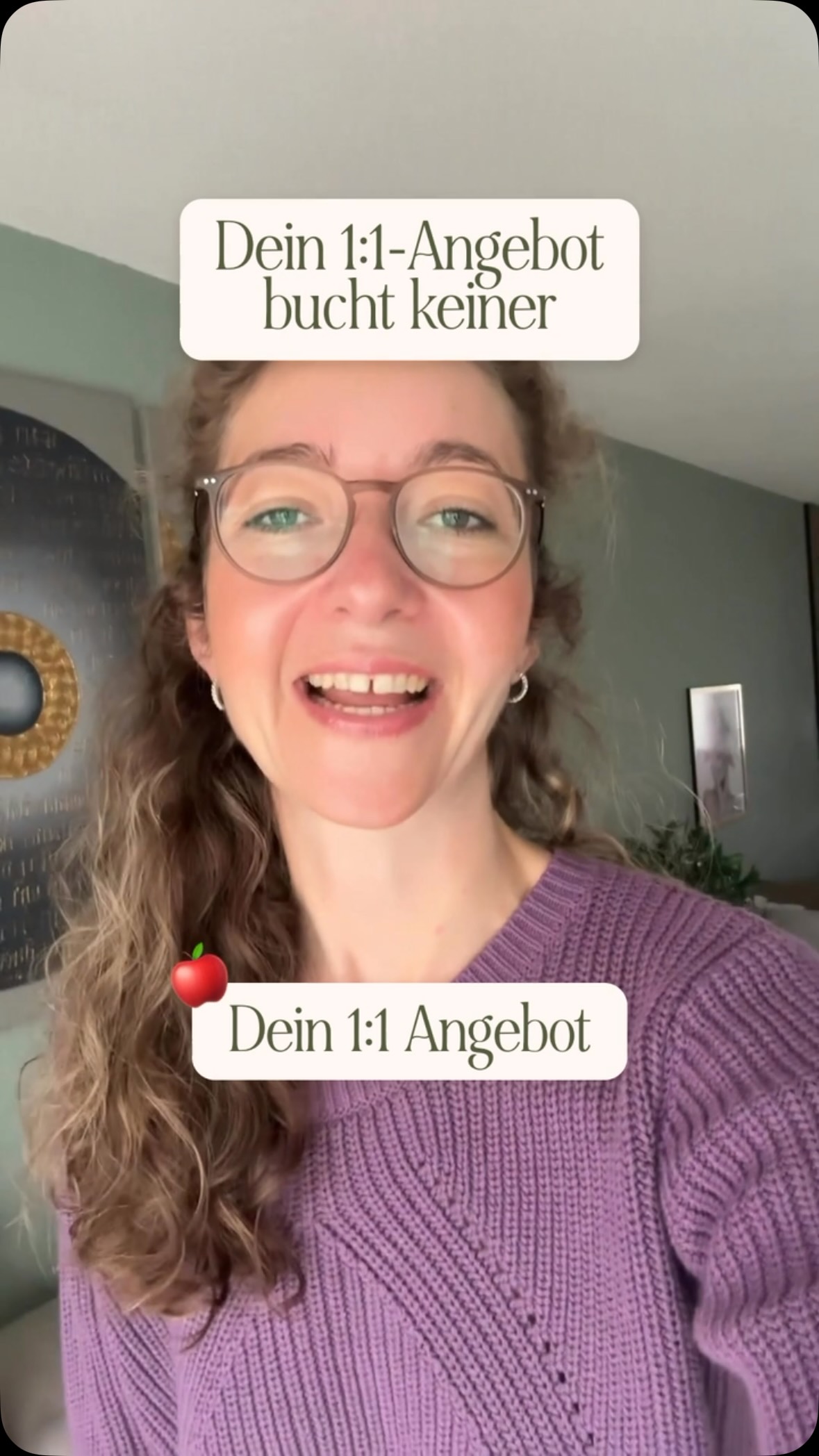 Ich analysiere kostenlos 5 Instagram-Profile und sage dir ehrlich, was besser geht.

Damit über Insta Kundenanfragen für dein 1:1-Angebot ins Postfach flattern. Kommentiere 🍎 und du bist dabei!

So läuft’s: Du bekommst von mir ehrliches Feedback zu Bio, Posts und Highlights deines Instagram-Profils. Ich poste es als Reel, damit andere davon lernen, und verlinke dich darin.

Mit deinem Kommentar bist du einverstanden, dass alle dein Feedback sehen. Die ersten 5 sind dabei, alle weiteren kommen auf die Liste für die nächste Runde.

P.S. Falls du mich noch nicht kennst: Ich bin Isabel und zeige Selbstständigen, wie sie ihr 1:1 über Instagram planbar verkaufen 🫶🏻

#instagramprofil #instagrammarketing #selbstständig